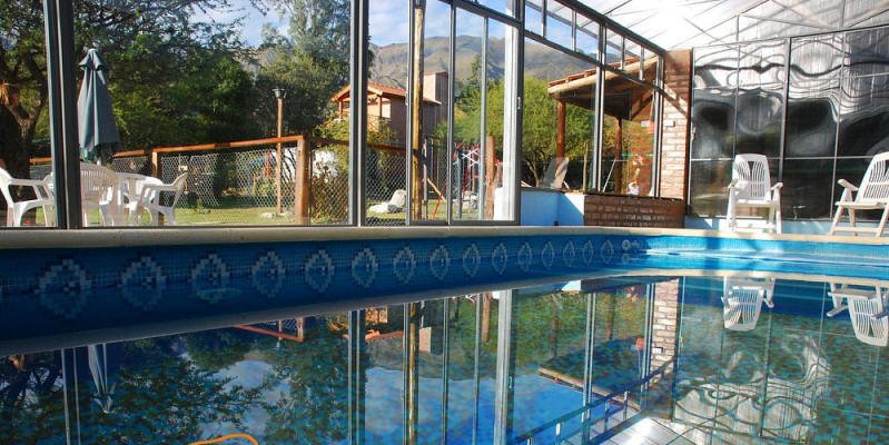 Piscina climatizada cubierta de El Rincón de Iri Nan